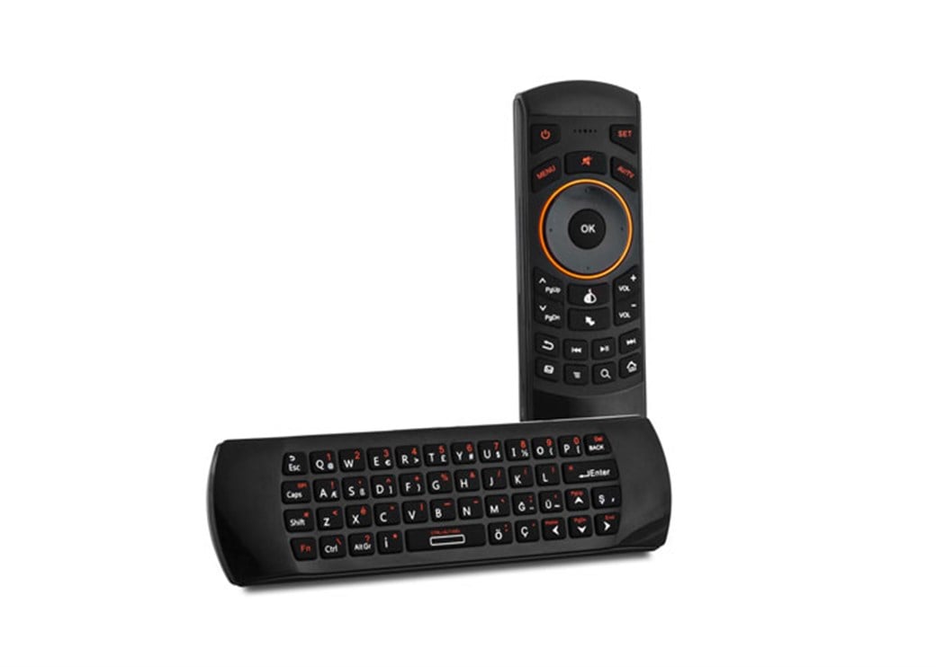 Everest KB-05 Siyah Usb Air Mouse Akıllı Tv Kum. Q