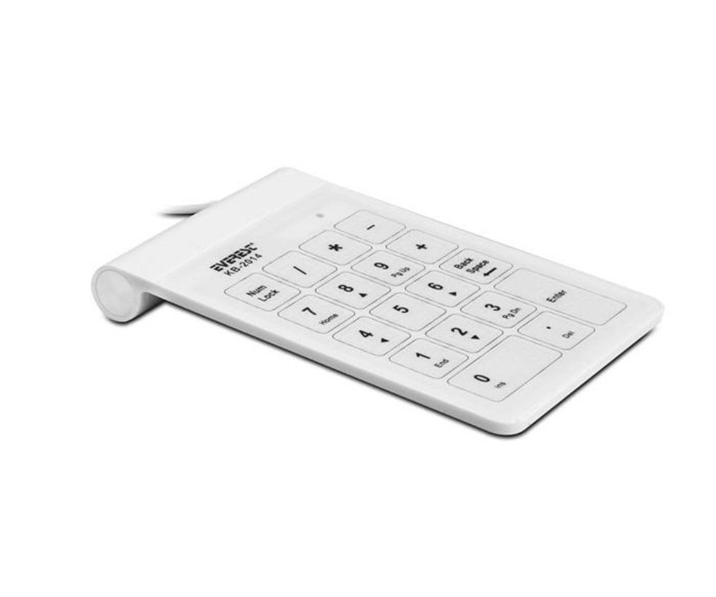 Everest KB-2014 White USB Touch Numeric Standard K
