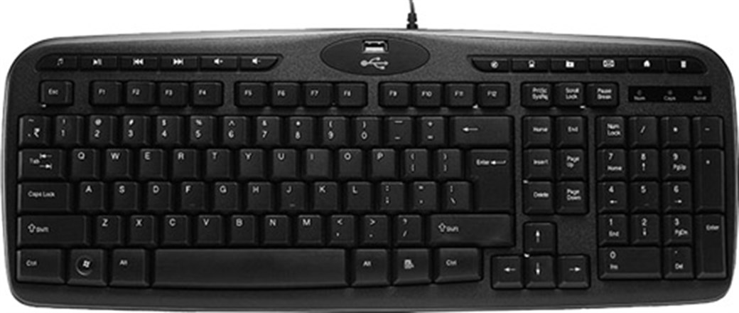 Everest KB-799 Siyah USB 1*USB Hub Q Multimedia Kl