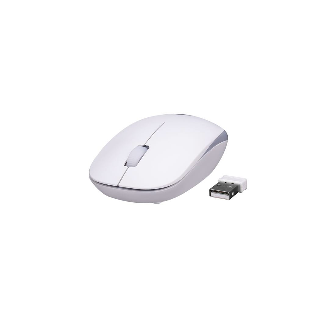Everest KM-6063 Beyaz/Gri Kablosuz Q Multimedia Klavye + Mouse Set