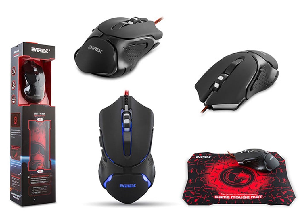 Everest SGM-K77 Usb Gaming Q Multimedia Klavye+Mou