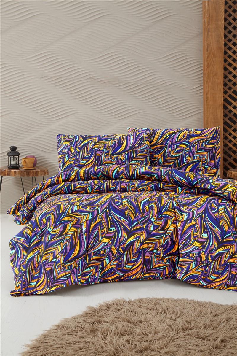 FİRUZE %100 PAMUK RANFORCE ÇİFT KİŞİLİK NEVRESİM TAKIMI (SORTA)