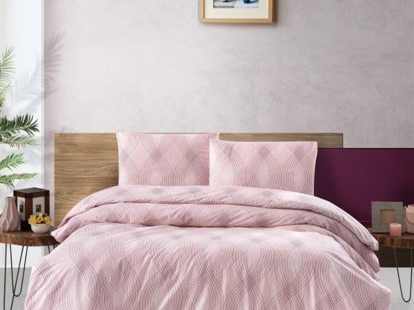 FİRUZE ÇARŞAFI LASTİKLİ RANFORCE TEK KİŞİLİK NEVRESİM TAKIMI LİNE