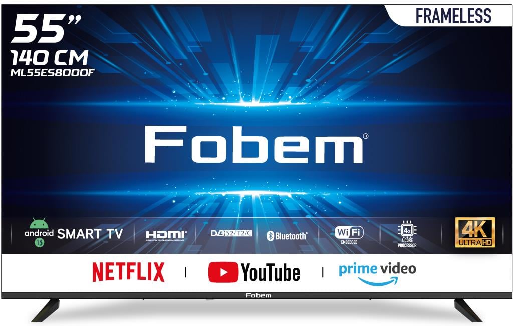 FOBEM MT55ES8000F SMART TV 