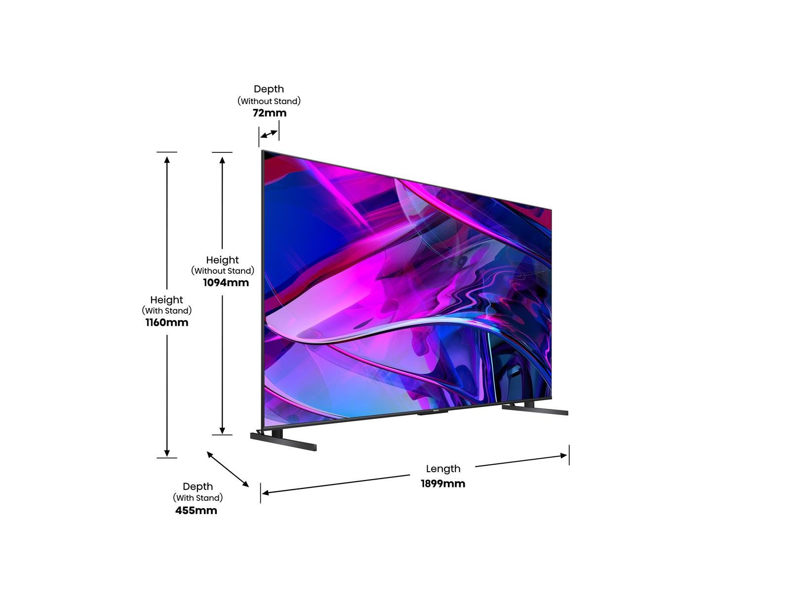 HISENSE 85U7KQ 85