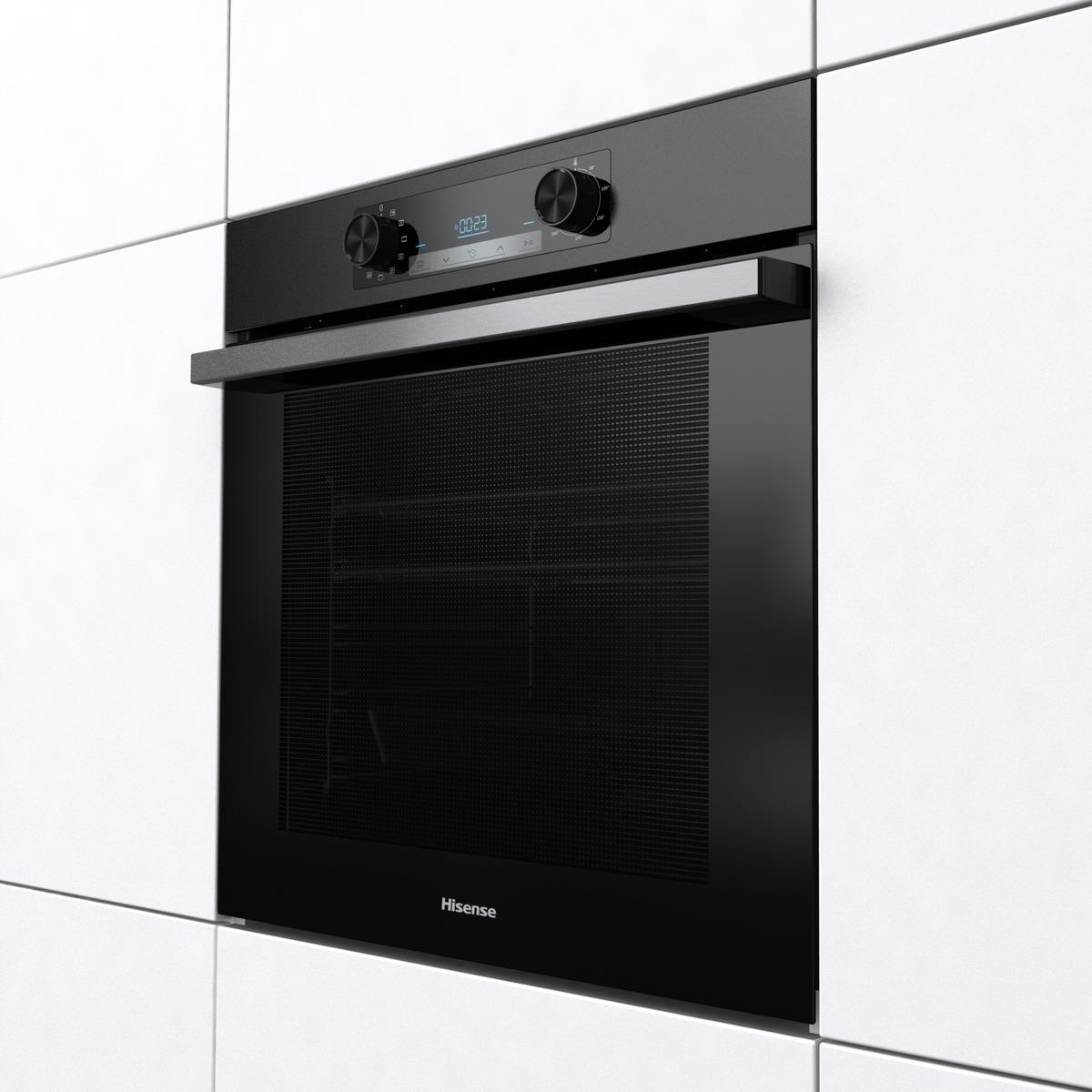 HISENSE BI62212ABUK SİYAH ANKASTRE CAM FIRIN 