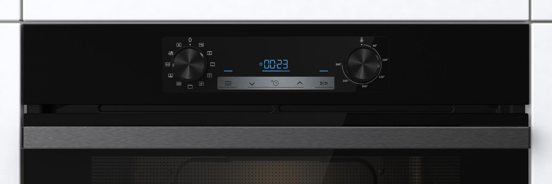 HISENSE BI62212ABUK SİYAH ANKASTRE CAM FIRIN 