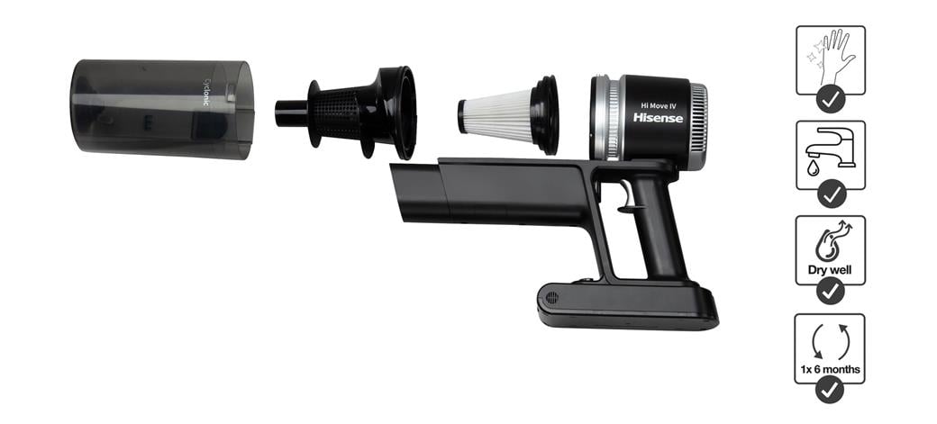 HISENSE VACUUM CLEANER ROBOT HVC6464A