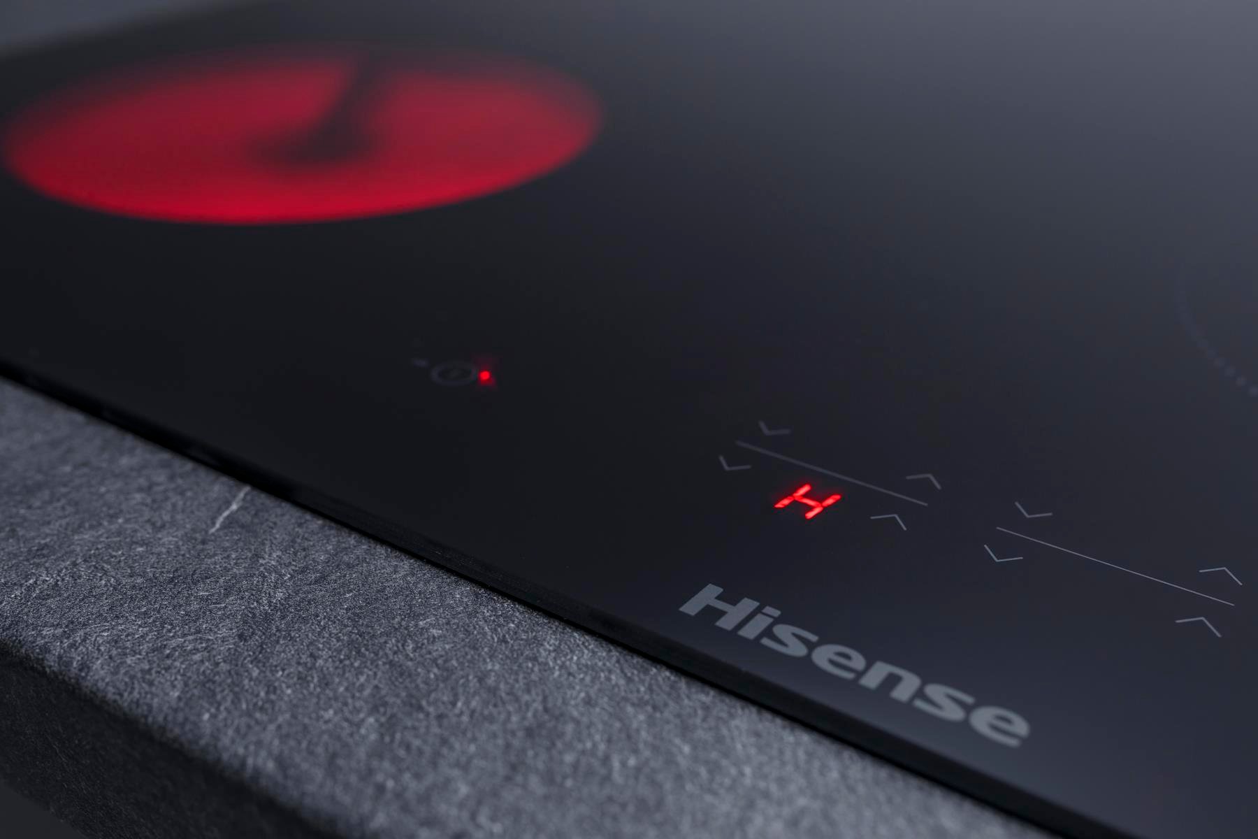 HISENSE E6431CB 4 GÖZLÜ SİYAH CAM ELEKTRİKLİ ANK. OCAK 