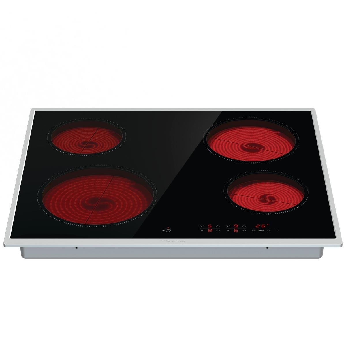 HISENSE E6431X 4 GÖZLÜ SİYAH ELEKTRİKLİ  ANK. OCAK 