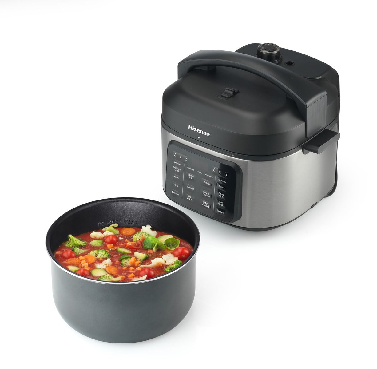 HISENSE AIR FRYER 6 LT. HMC6SBK