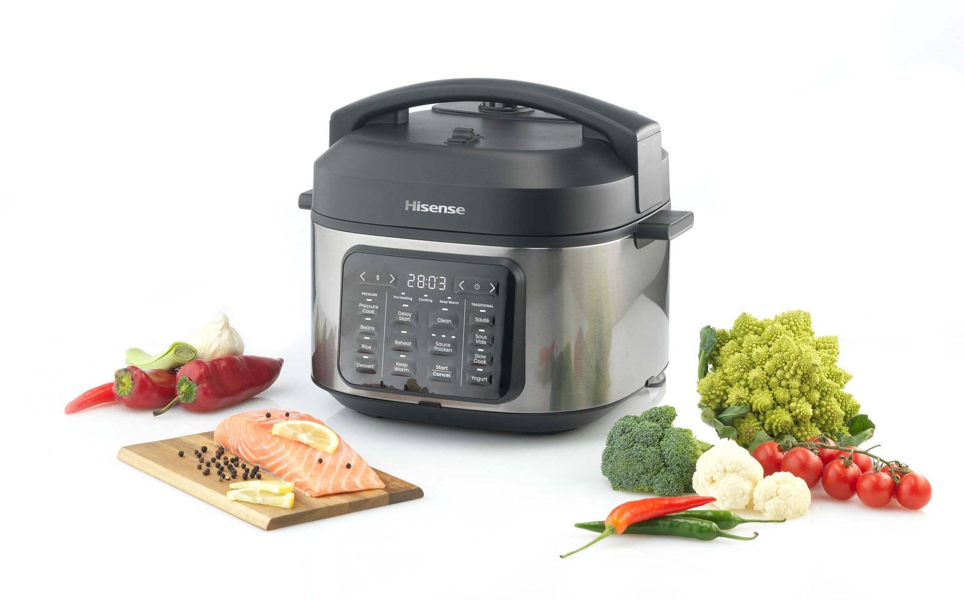 HISENSE AIR FRYER 6 LT. HMC6SBK