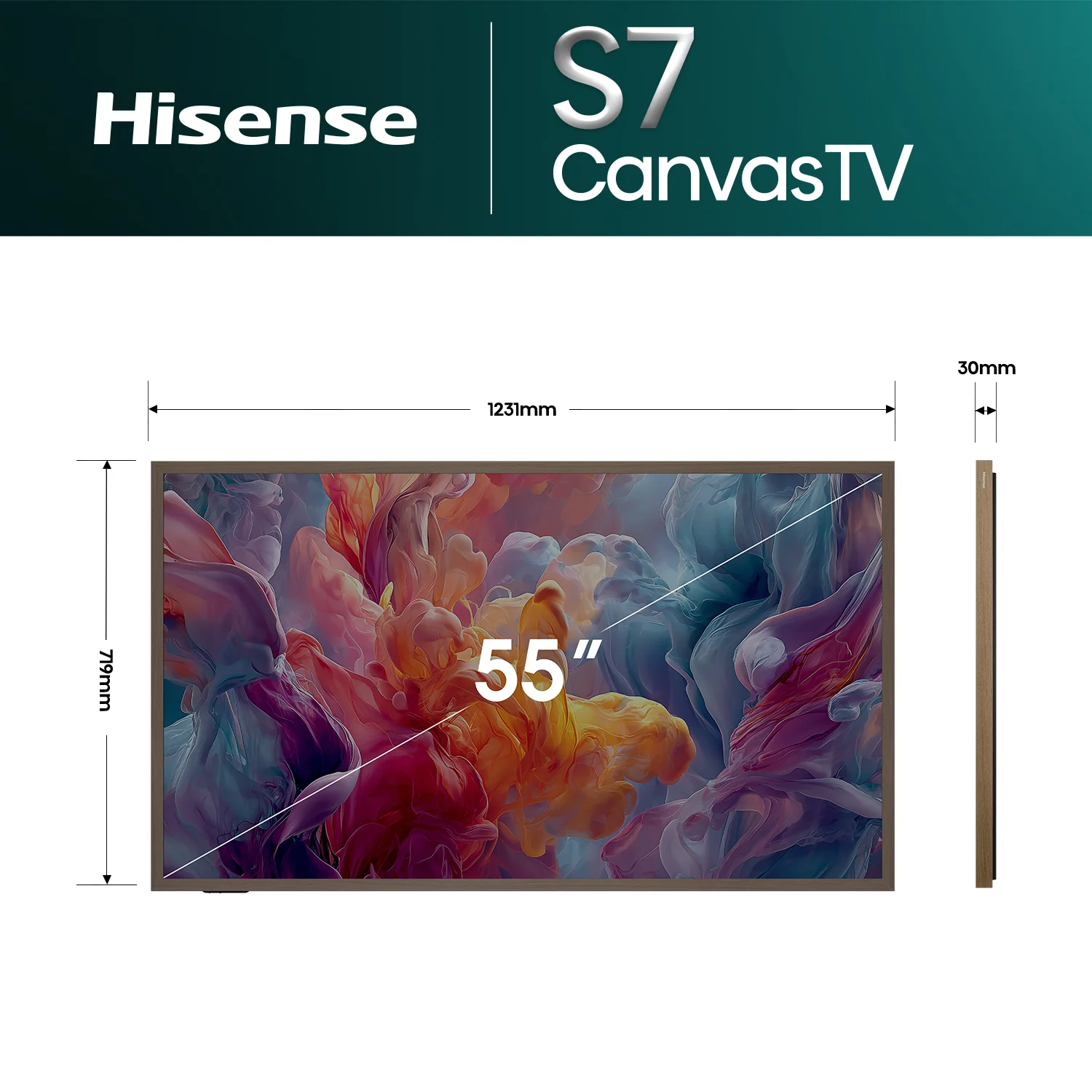 HISENSEHISENSE 55S7S  55