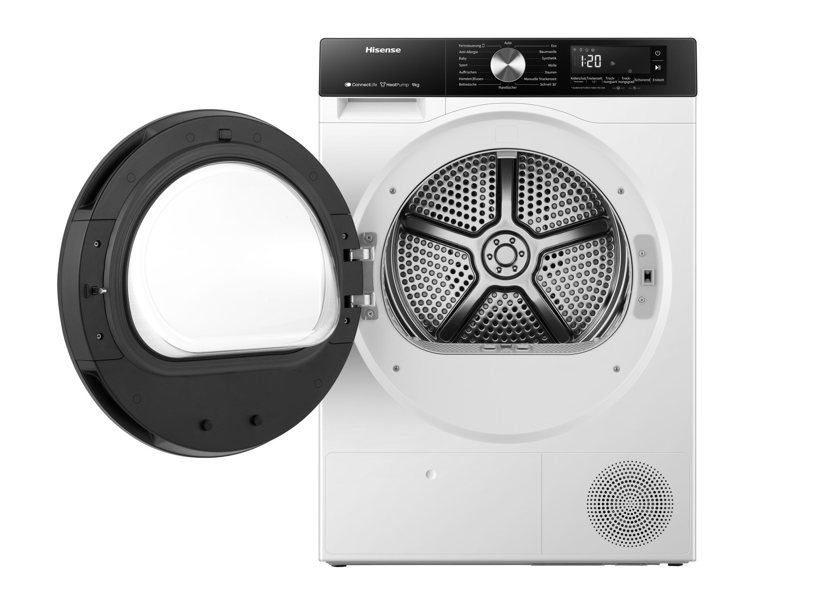 HISENSEHISENSE DH3S902BWCC 9 KG. WIFI ÇAMAŞIR KURUTMA MAKİNESİ BEYAZ.101.104.105.005