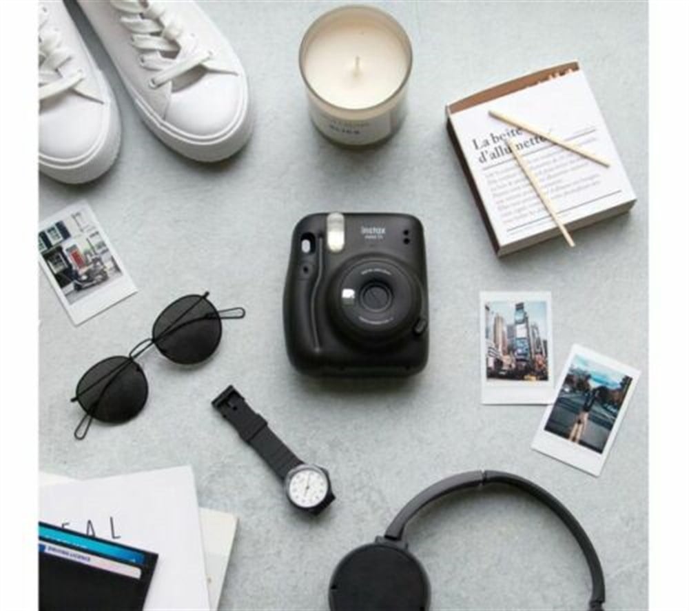 INSTAX MINI 11 CHARCOAL GRAY TH EX D