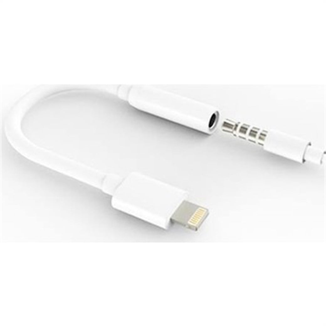 LIGHTNING TO STEREO 3,5MM AUX DÖNÜŞTÜRÜCÜ IP-518 BEYAZ