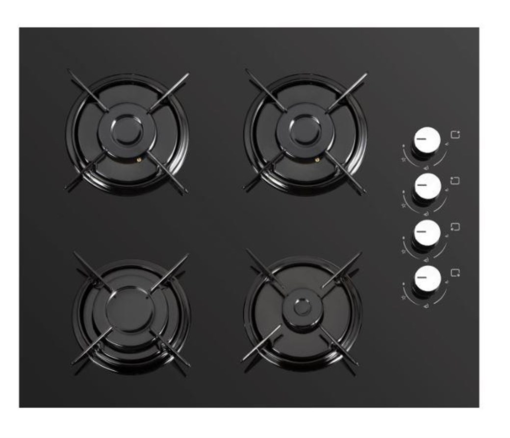 LUXELL 40TAHDF (C6-40BF) ANKASTRE SİYAH CAM OCAK  