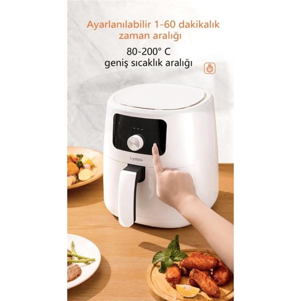 LYDSTO AIRFRYER White 5 LT
