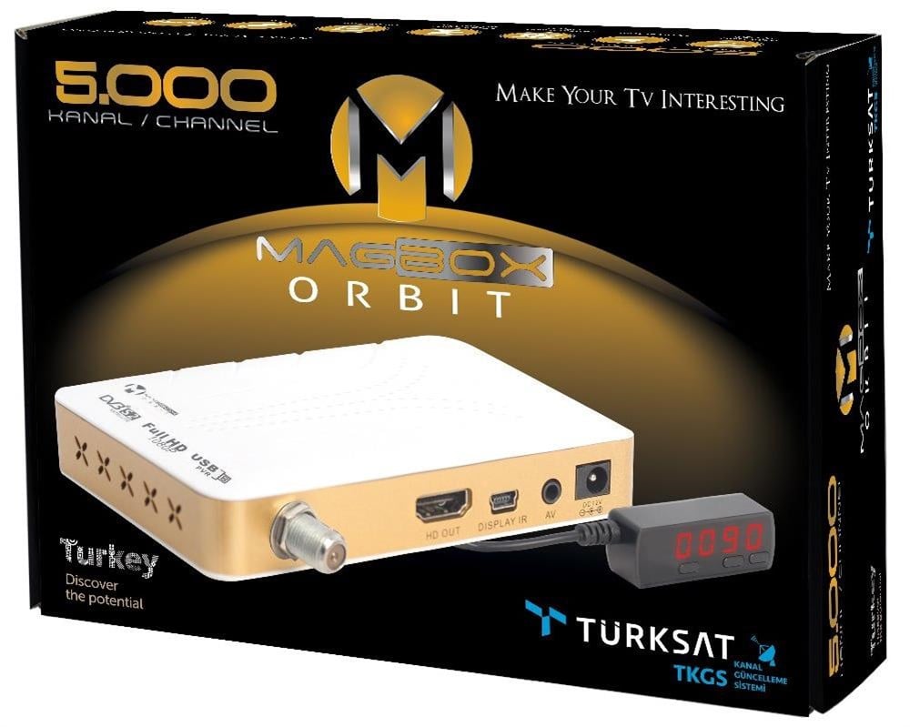 MAGBOX ORBİT MİNİ HD UYDU ALICISI 