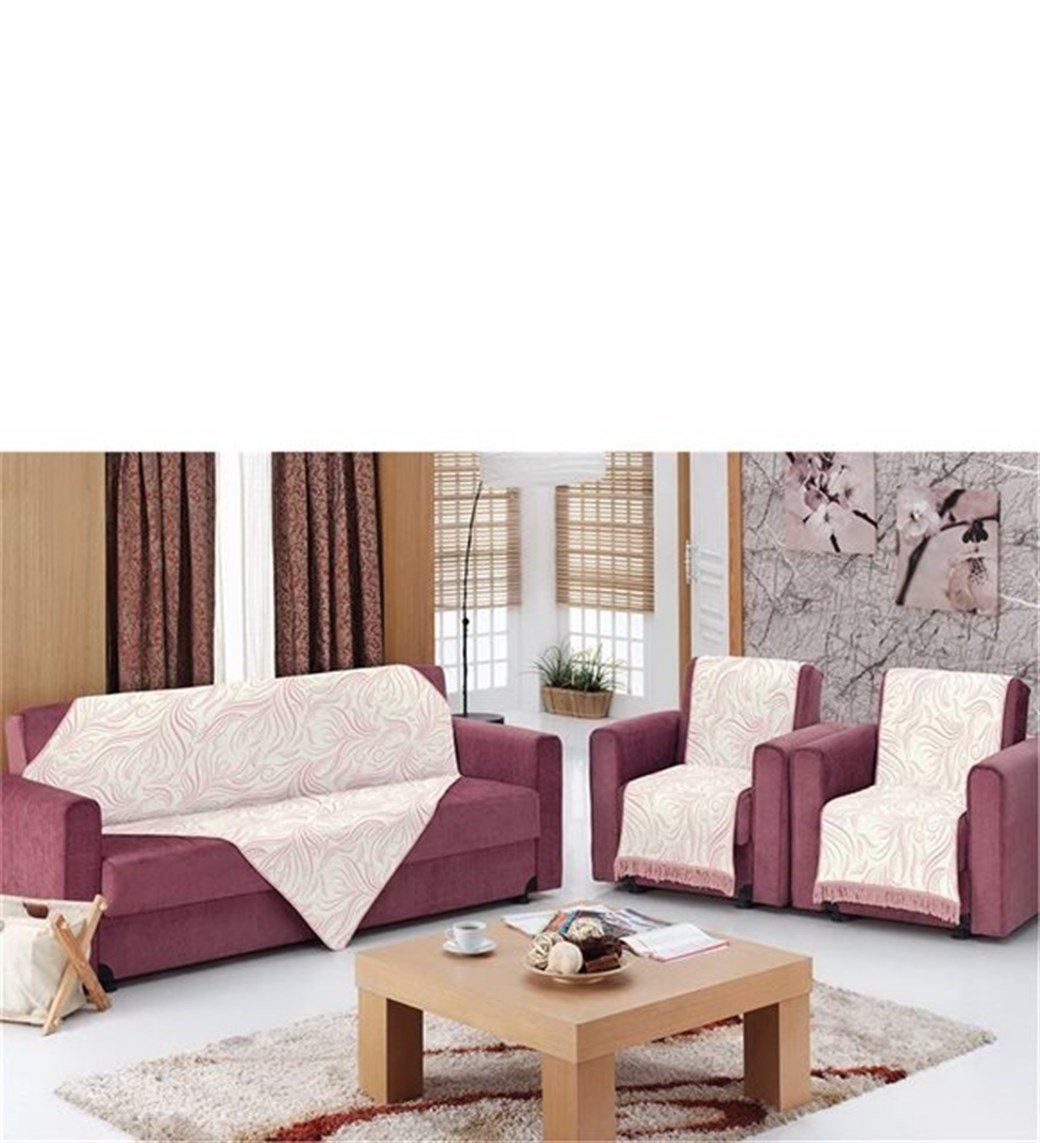 MERİNOS PAMUKLU KOLTUK ŞALI SETİ (EVA)