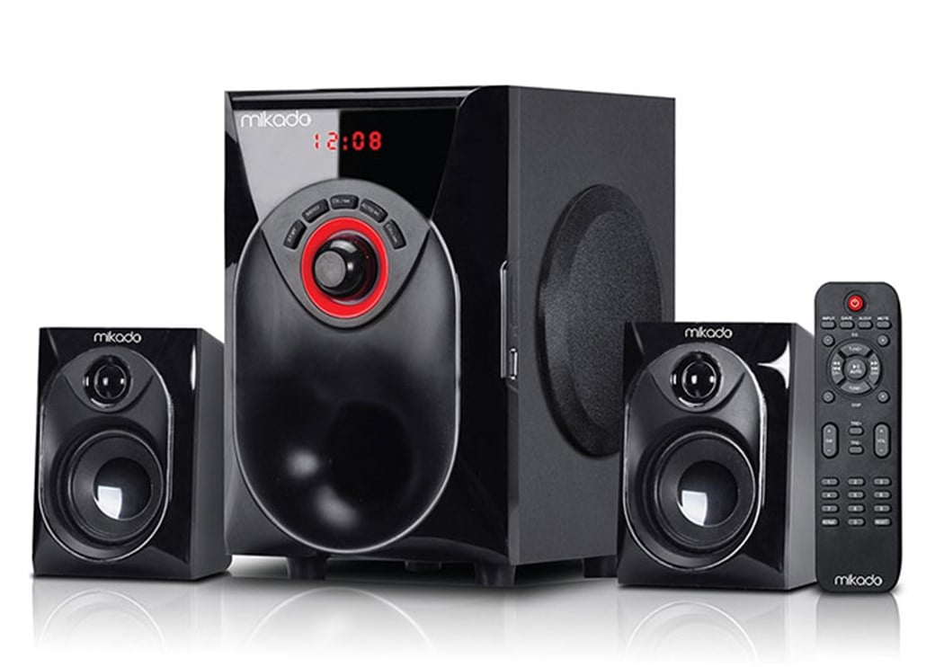 Mikado MD-206BT Siyah 2+1 Bluetooth USB+SD+FM+ REM