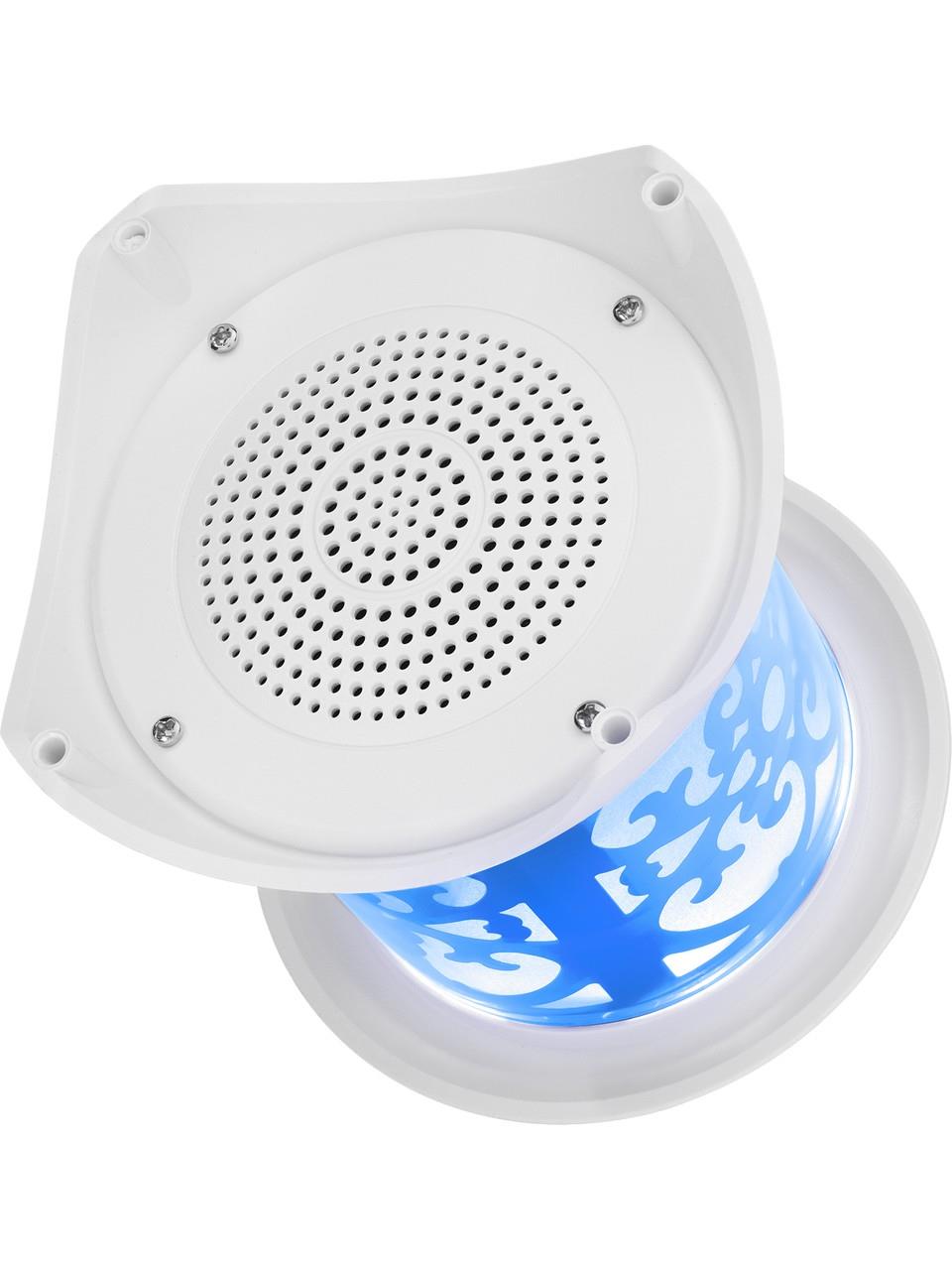 Mikado MD-20BT Beyaz 5W 1200mAh BT-LED Işıklı Bluetooth Hoparlör