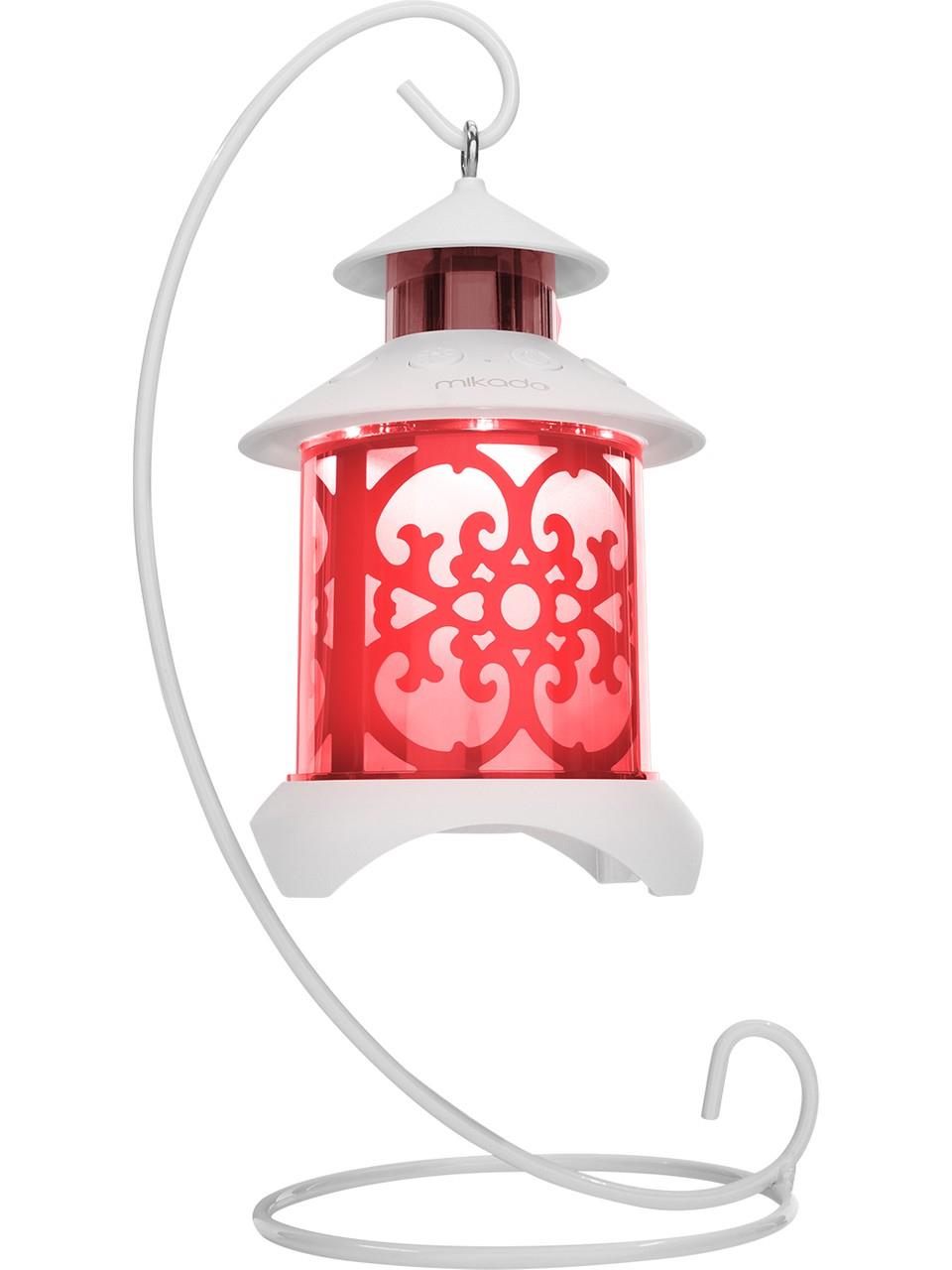 Mikado MD-20BT Beyaz 5W 1200mAh BT-LED Işıklı Bluetooth Hoparlör