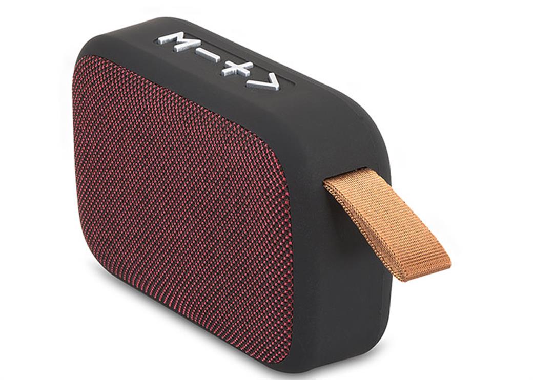 Mikado MD-25BT ENJOY N2 Kırmızı Bluetooth 3W TF/USB/FM Destekli Hoparlör