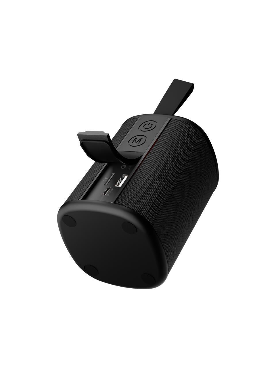 Mikado MD-26BT Nexus Siyah 6W 1200mAh USB-TF-TWS-IPX6 Bluetooth Hoparlör