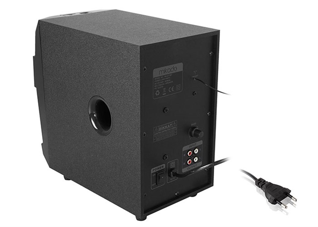 Mikado MD-671BT 2+1 Siyah Usb+SD+Fm Multi Bluetoot