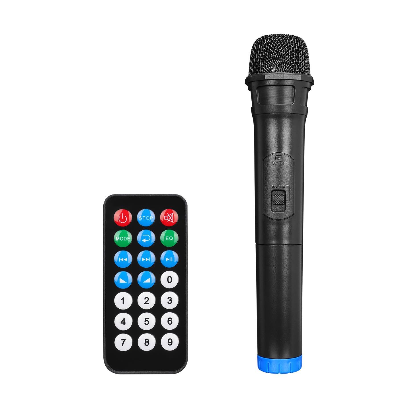 Mikado MD-833KP V1 30W BT/USB/TF/TWS Led Işıklı Kablolusuz Mikrofonlu Toplantı-Parti Hoparlörü