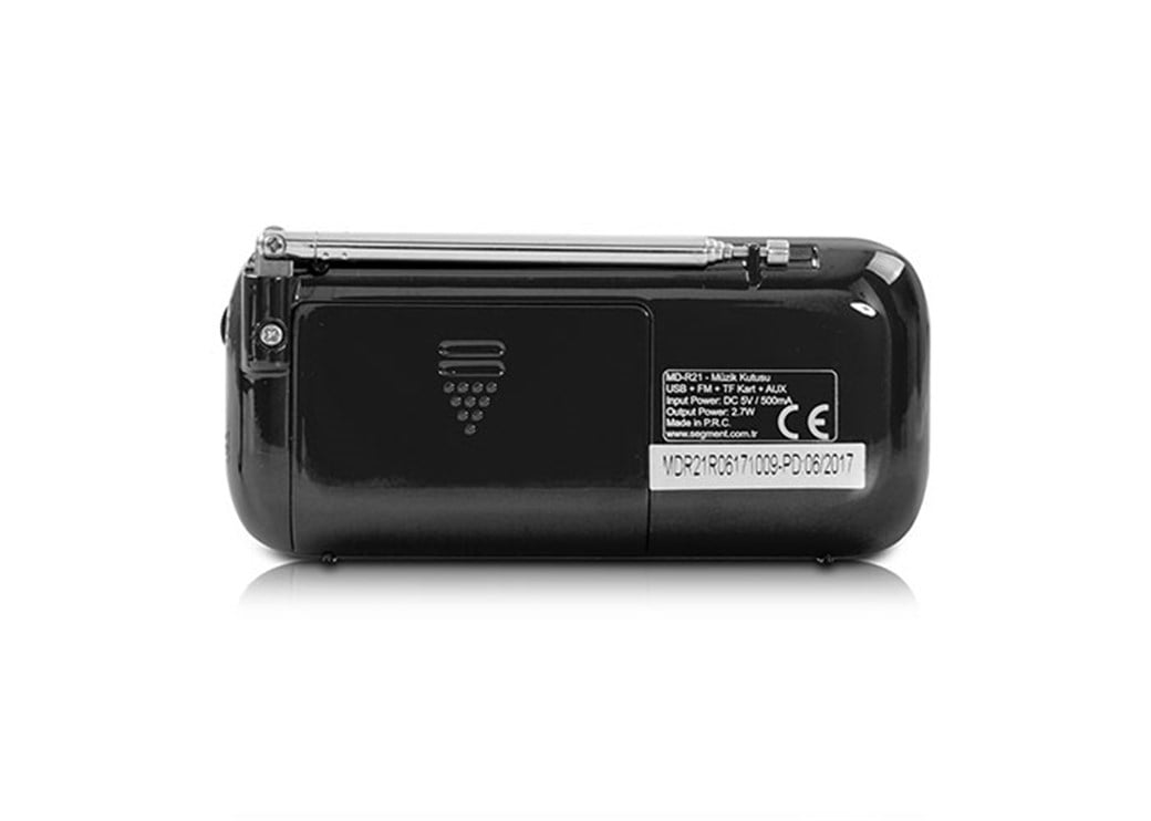 Mikado MD-R21 Siyah Usb +TF Kart+Fm Destekli Müzik