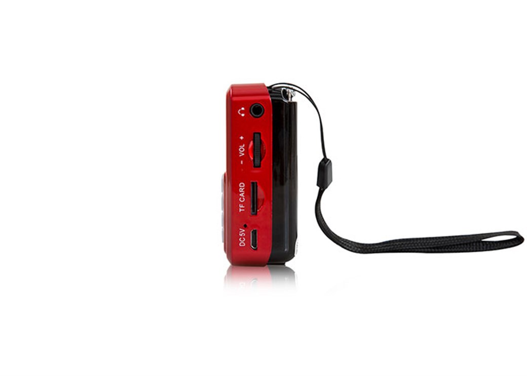Mikado MD-R38 Kırmızı Usb +TF Kart+Fm Destekli LED