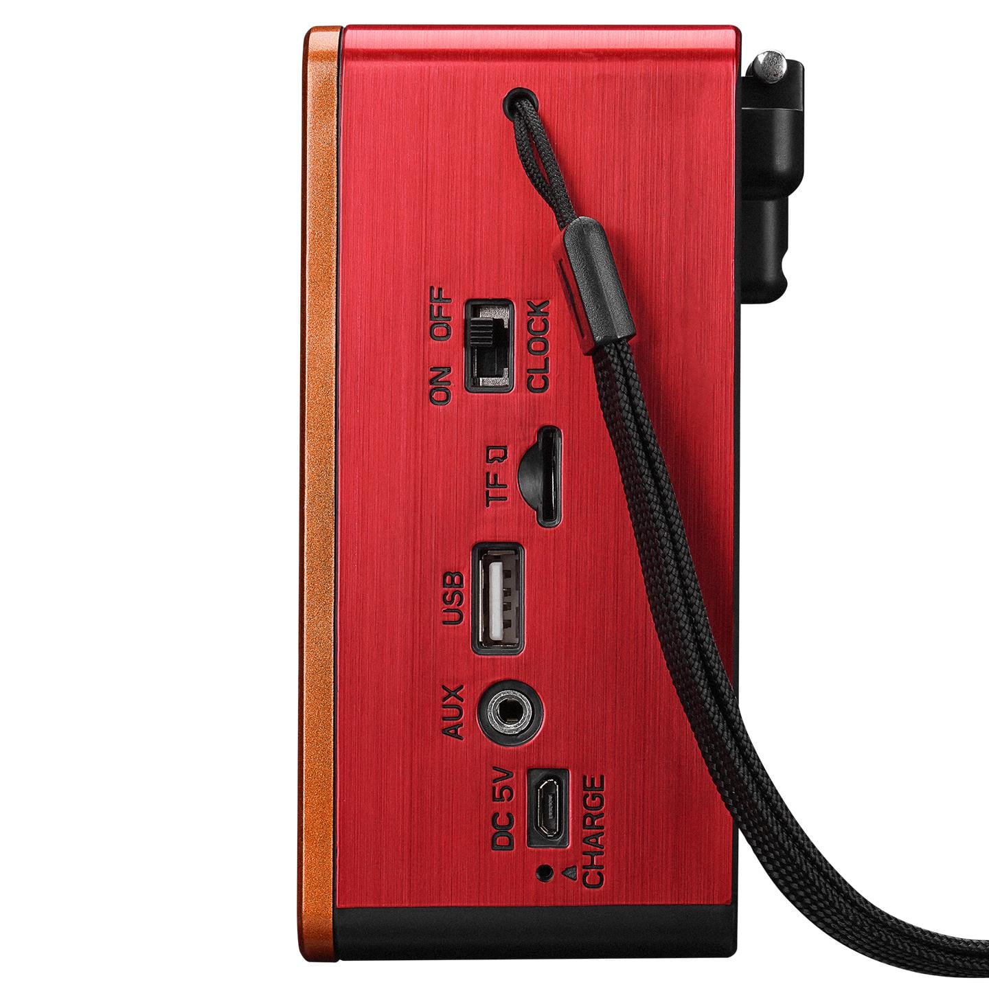 Mikado MDR-105BT Ahşap USB- TF Destekli Bluetooth FM/AM/SW 8 Band Klasik Radyo