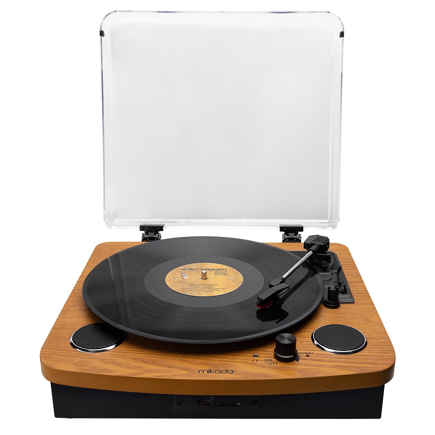 Mikado Nostalgia MN-P235 VOYAGER Pikap Ahşap USB-BT 3.5mm AUXIN&RCAO Destekli Müzik Kutusu