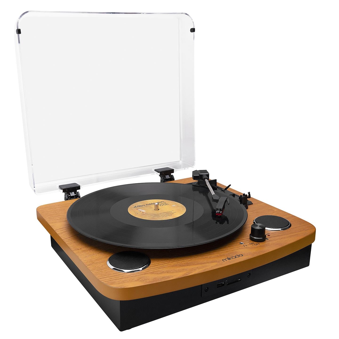 Mikado Nostalgia MN-P235 VOYAGER Pikap Ahşap USB-BT 3.5mm AUXIN&RCAO Destekli Müzik Kutusu