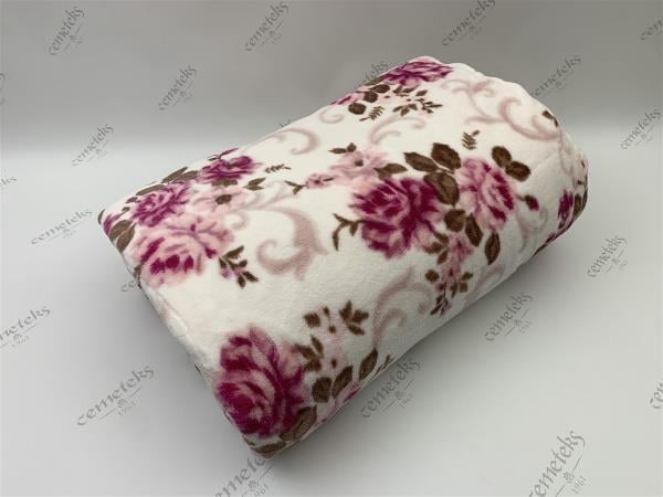 MİNK SENSE ÇİFT KİŞİLİK JAKARLI PELUŞ BATTANİYE ROSE