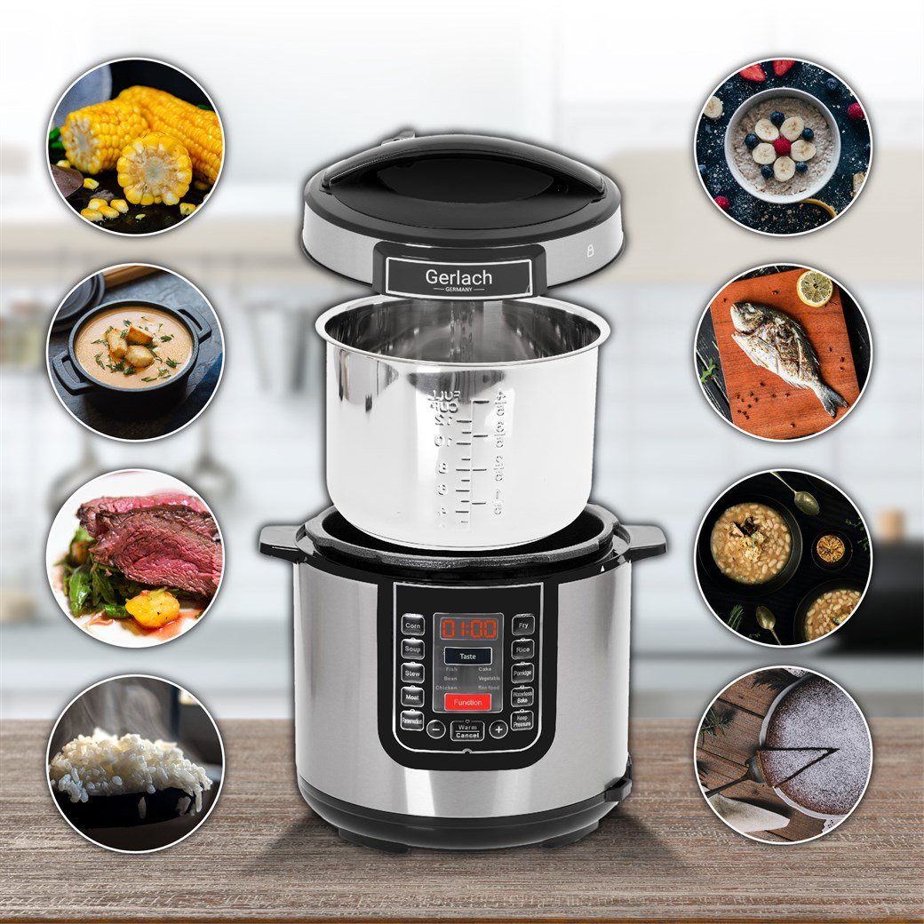 MULTIFUNCTION ELECTRIC PRESSURE COOKER 