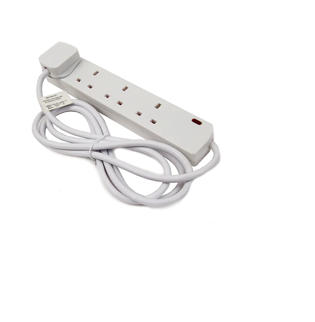 OMEGA 21643 13 AMP 4 WAY SOCKET 3 MT EXT LEAD 