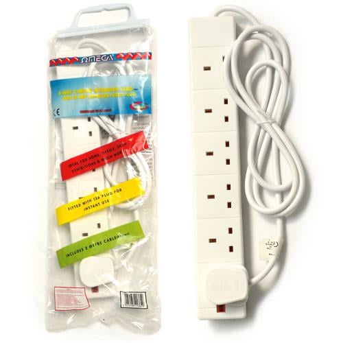 OMEGA 21662 6 WAY 2 MT NEON EXT LEAD 