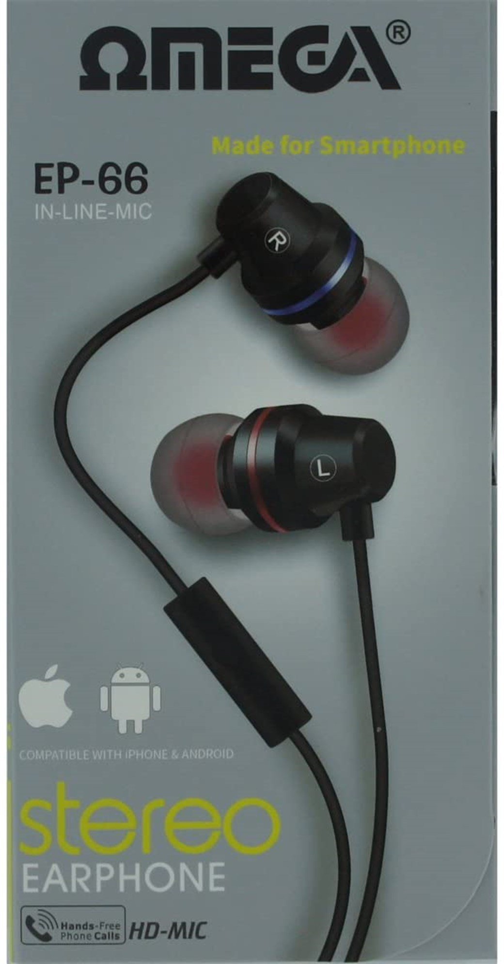 OMEGA  EP-66  EARPHONE MİKROFONLU KULAKLIK
