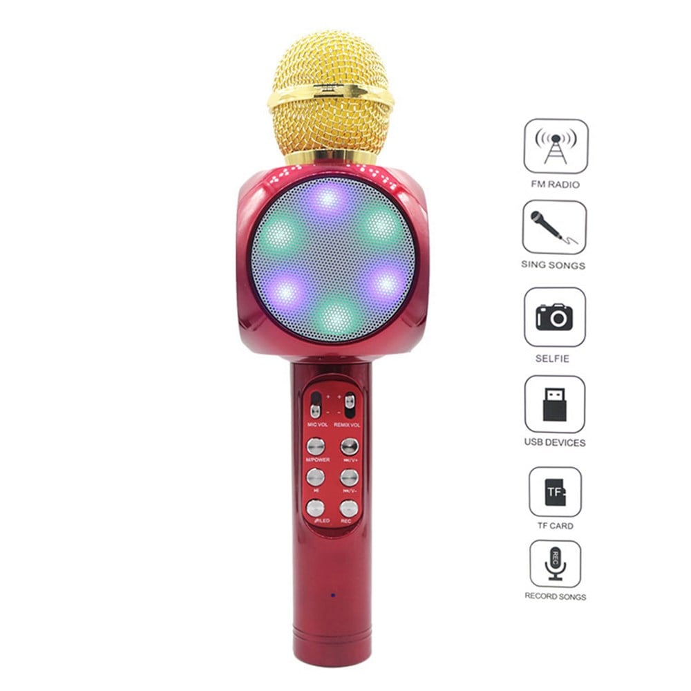 PETRIX PT RS533LED(WS-1816) KARAOKE LED MİCROPHON