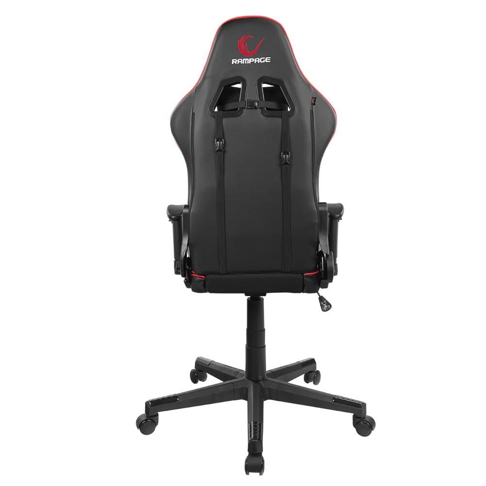 Rampage KL-R16 DRAPE Üst Seviye Terletmez Kumaş Siyah Gaming Oyuncu Koltuğu