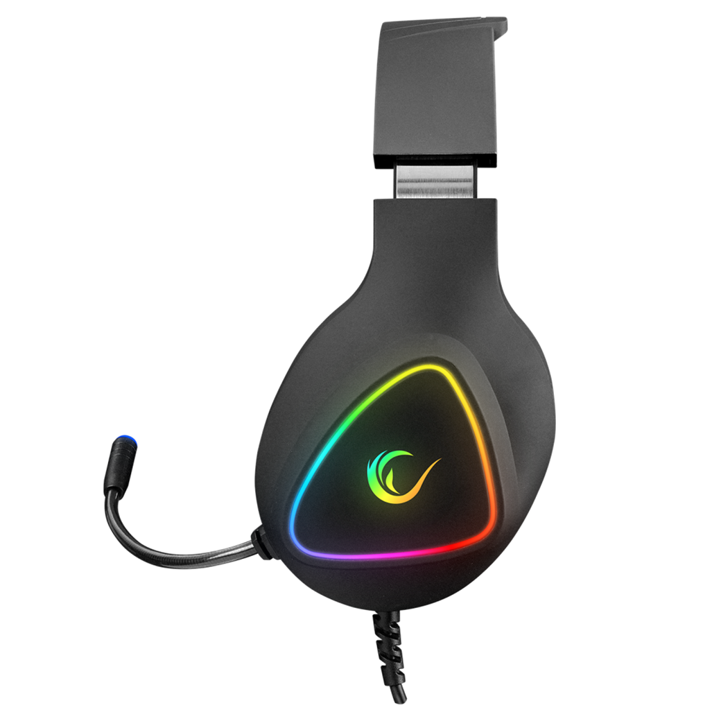 Rampage M7 MONCHER Siyah RGB Led USB 7.1 Gaming Mikrofonlu Oyuncu Kulaklığı