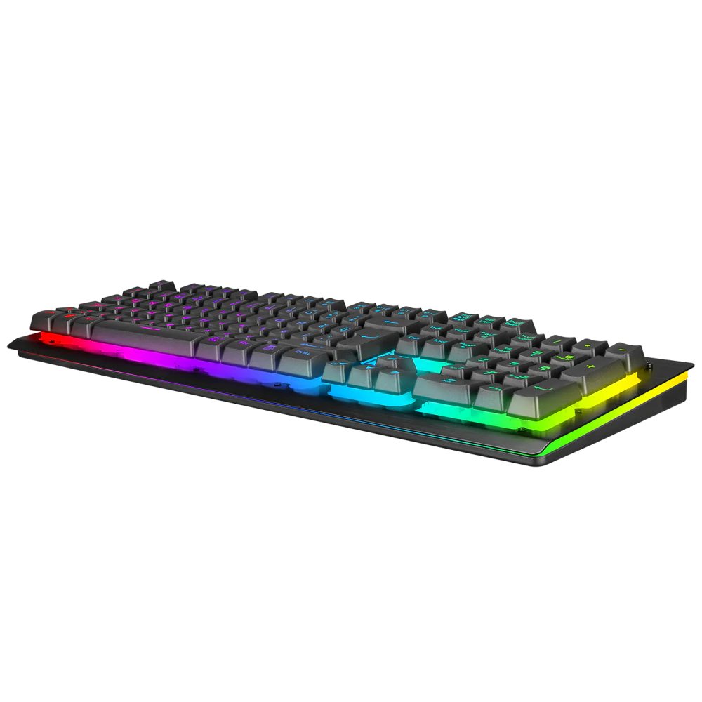 Rampage MIRACLE K2 Siyah USB RGB Aydınlatmalı Q Standart Gaming Oyuncu Klavyesi