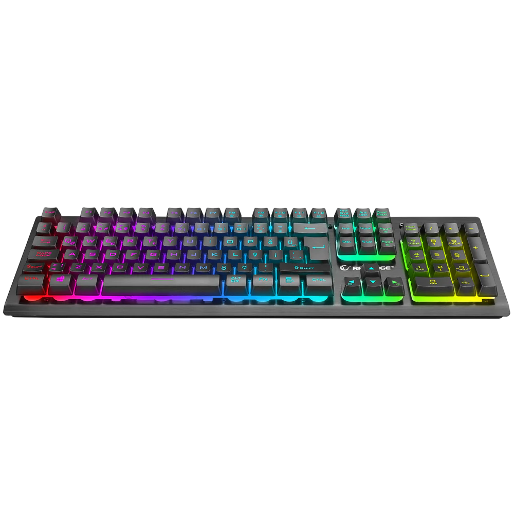 Rampage MIRACLE K2 Siyah USB RGB Aydınlatmalı Q Standart Gaming Oyuncu Klavyesi