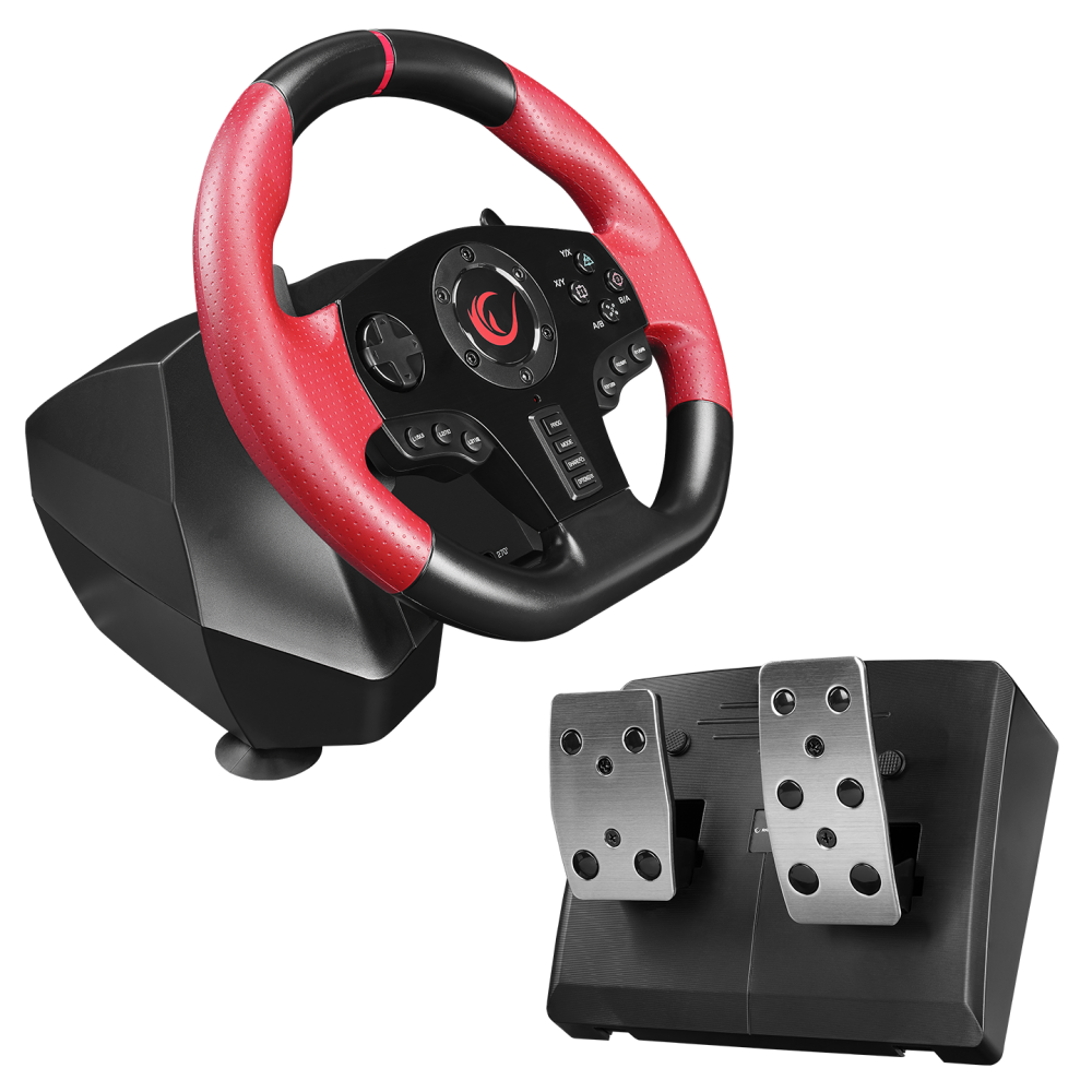 Rampage RACE W10 PS3/PS4/PC/XBOXONE/XBOX360 SWITCH 6 in 1 Pedallı Gaming Oyuncu Direksiyonu