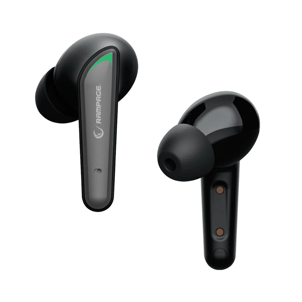 Rampage RM-TWS01G VIPER Siyah Mobile+PC Uyumlu Bluetooth TWS Gaming Oyuncu Mikrofonlu Kulaklık