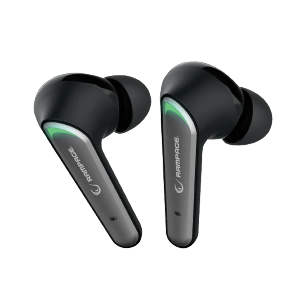 Rampage RM-TWS01G VIPER Siyah Mobile+PC Uyumlu Bluetooth TWS Gaming Oyuncu Mikrofonlu Kulaklık