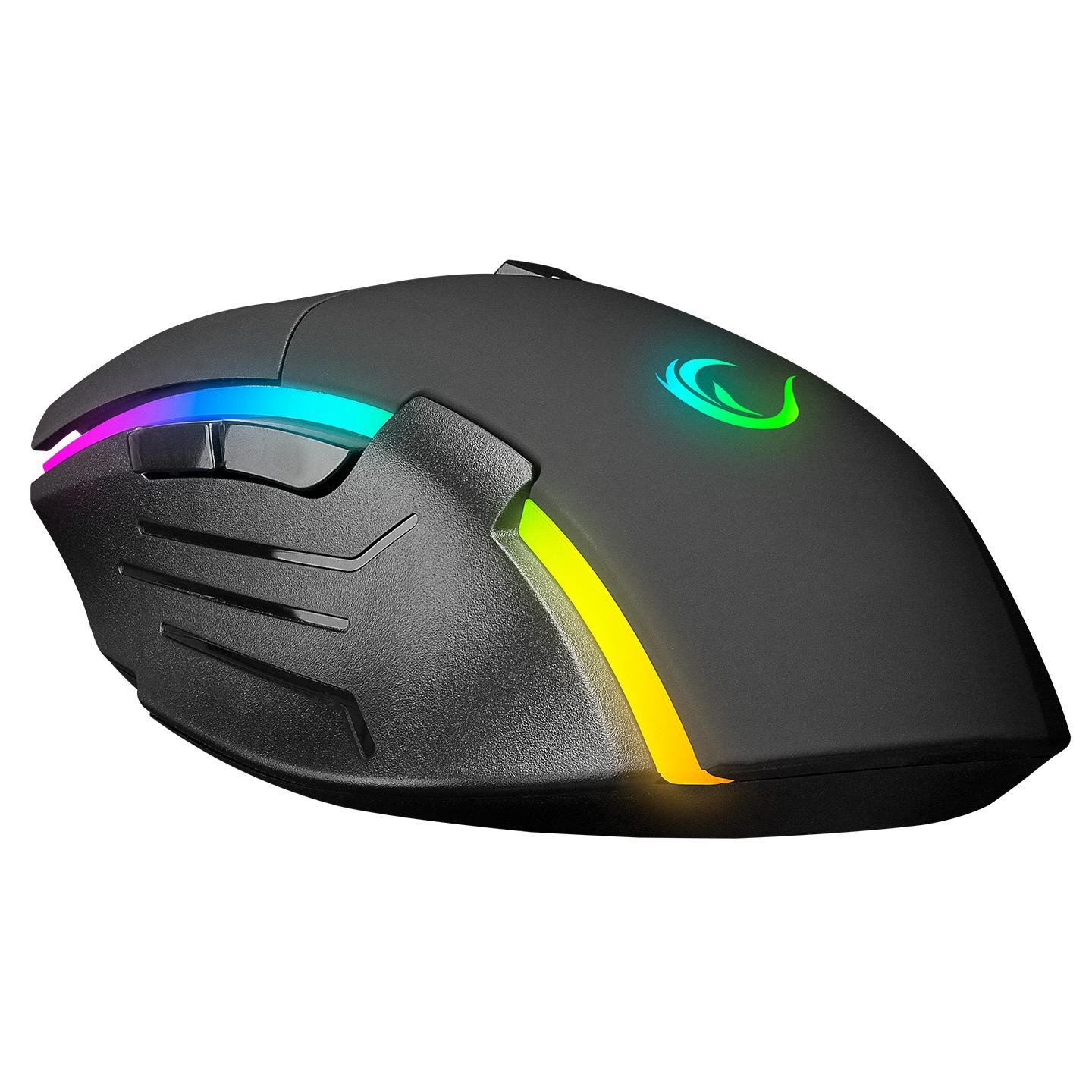 Rampage SMX-52 BROKER Usb Siyah RGB Işıklı 7200 dpi Gaming Oyuncu Mouse
